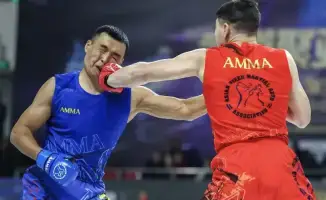 Рядовой Кадырбек Шынбаев завоевал золото чемпионата Азии по ММА в весовой категории свыше 70 кг