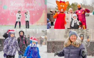 Новый год в Казахстане: от зимних улиц до летних кафе