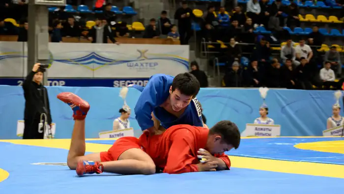 Чемпионат Казахстана по самбо в Карагандинской области с участием 570 спортсменов Уральске