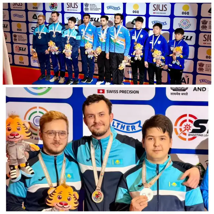 Ислам Сатпаев приносит Казахстану золото на чемпионате Азии по пулевой стрельбе в Нью-Дели Уральске