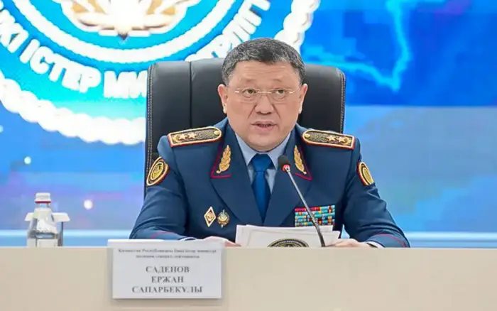 Министр МВД раскритиковал полицию Шымкента Уральске