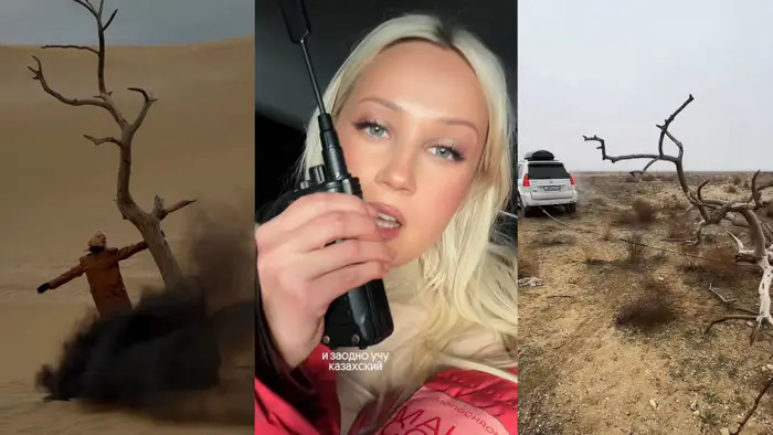Российская поп-звезда Клава Кока приехала в Казахстан для съемок нового клипа, но столкнулась с неожиданной проблемой, едва не застряв в пустыне Мангистау. Певица поделилась кадрами своего приключения. Уральске