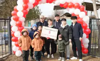 В Шардаре состоялось открытое первенство по армрестлингу с вручением ключей чемпиону мира