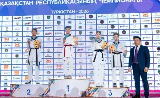 Сборная Алматы уверенно победила на чемпионате РК по тхэквондо, завоевав 7 золотых медалей