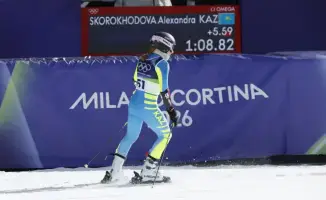 Александра Скороходова финишировала 37-й в гигантском слаломе на Олимпиаде в Италии