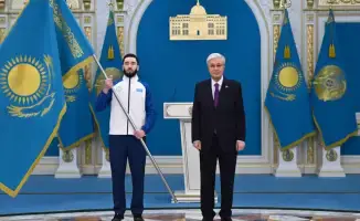 Спортсмены Казахстана: флаг в руках, медали на шее!