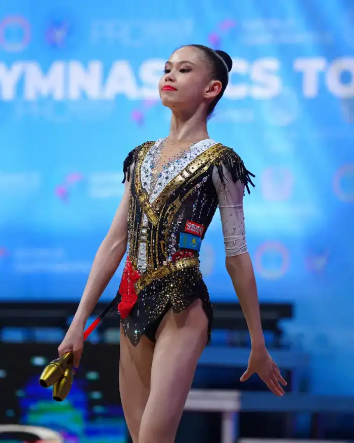 Alem Cup: Young Gymnast Achieves Victory in International Competition Уральске