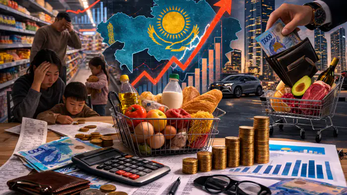 Неравенство в Казахстане: инфляция 12,2% и зарплата в 200 тысяч тенге Уральске