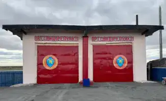 Добровольцы в селе Қырыққұдық готовы к борьбе с огнем благодаря эффективному пункту пожаротушения