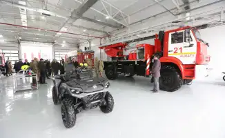 В Алматы открыли новый пожарно-спасательный комплекс, повышающий безопасность жителей