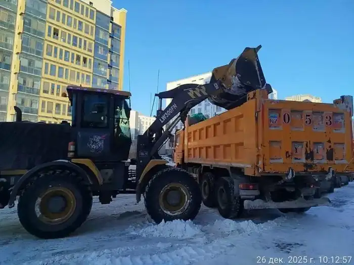 Снегопад в Астане: последствия для городской инфраструктуры и безопасности на дорогах Уральске