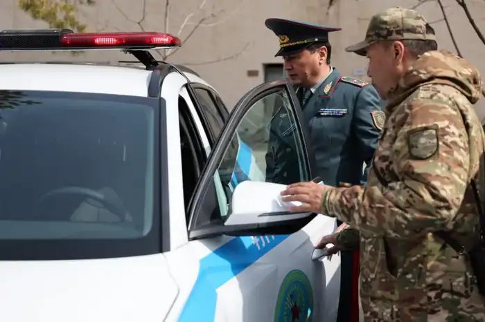 Национальная гвардия МВД РК усиливает безопасность: новые автопатрули поступили в Алматы и Туркестан Уральске
