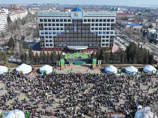Поздравление акима области с праздником Наурыз (5)
