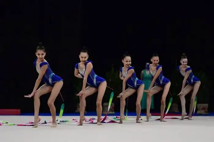 Казахстанские гимнастки завоевали 4 медали на турнире Aphrodite Cup (2)