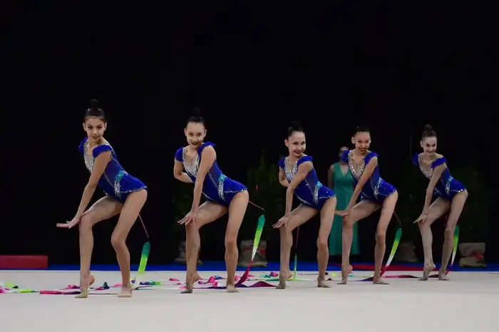 Турнир по художественной гимнастике «Aphrodite Cup»: столичные спортсмены стали лучшими в Афинах (7)
