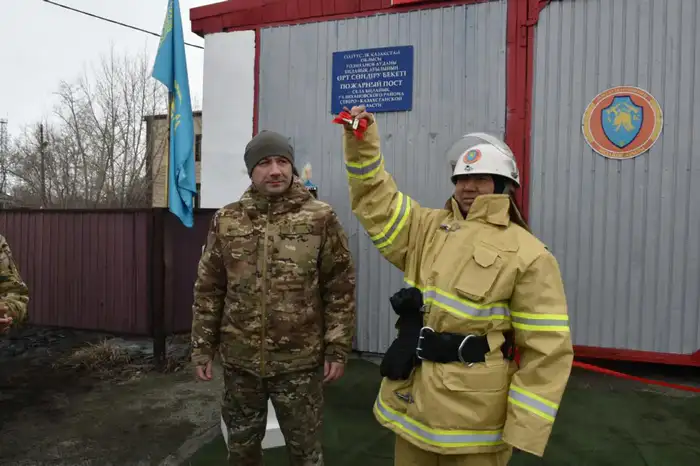 В Казахстане открыт 162-й добровольный пункт пожаротушения «Ауыл құтқарушылары» (8)