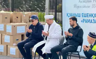 Поддержка малообеспеченных семей: 200 продуктовых корзин в Толебийском районе