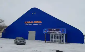 Ледяной оазис спорта: в Костанайской области открылся крытый хоккейный корт