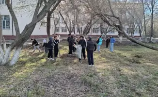 Горожане активно участвуют в экологическом месячнике "Таза Қазақстан" в Астане