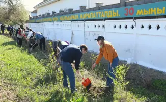 Қызылордада 20 мыңнан астам тұрғын «Тағзым орны таза болсын» акциясына қатысты