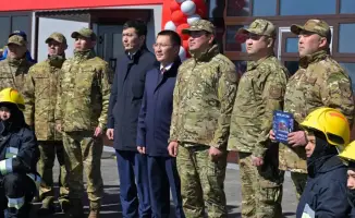 Новый пожарный пост в поселке Солнечный Экибастуза для защиты 8000 жителей