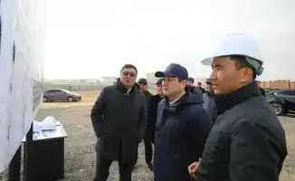 Строительство автовокзала и коммунального рынка в Актау