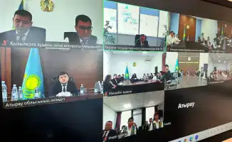 Встреча Рахата Токбаева с населением Атырауской области онлайн