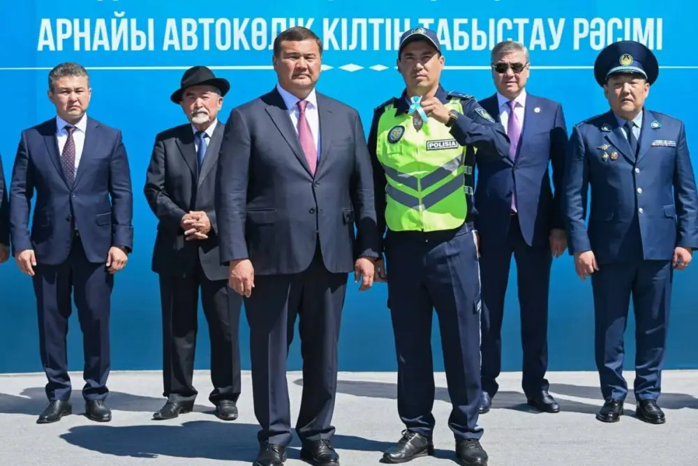 Кызылординская область новые служебные автомобили для полиции Уральске