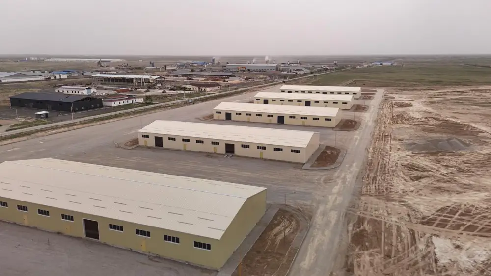 Туркестан: новый производственный парк на 600 мест Уральске