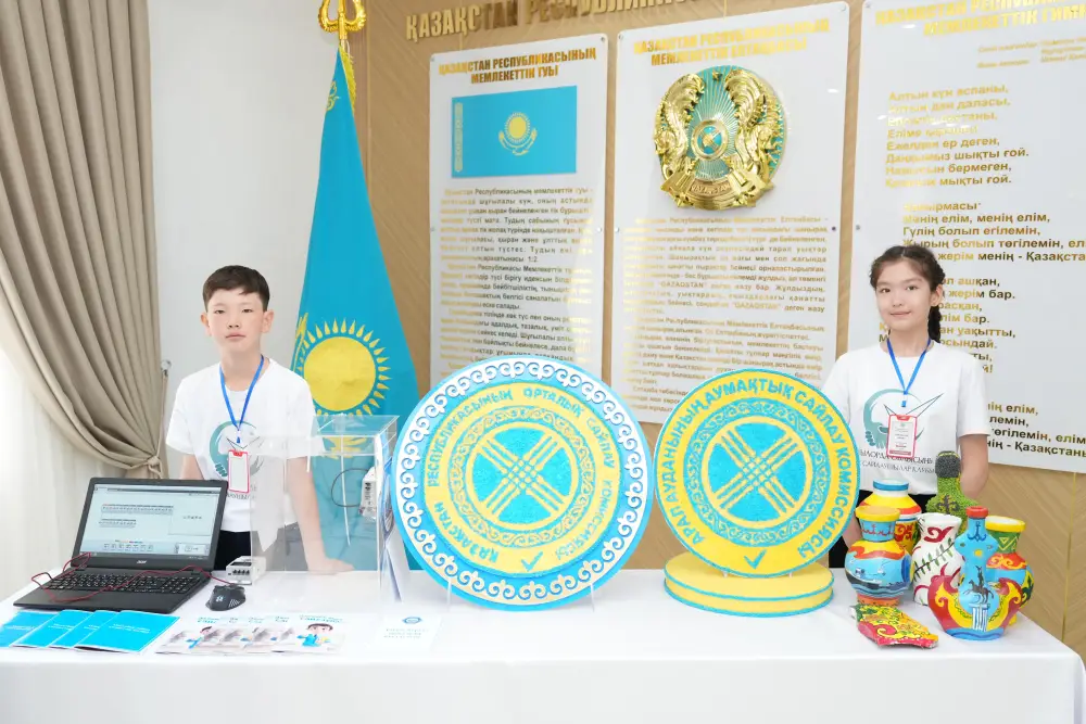 В Кызылорде впервые собрались члены Клубов молодых избирателей со всех регионов Казахстана (9)