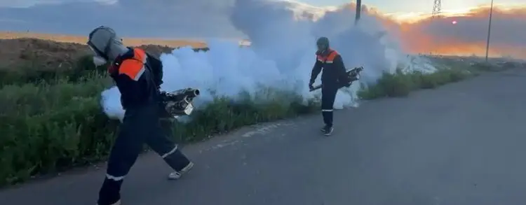 Борьба с комарами и мошками: первый тур дезинсекционных работ стартовал в Астане (3)