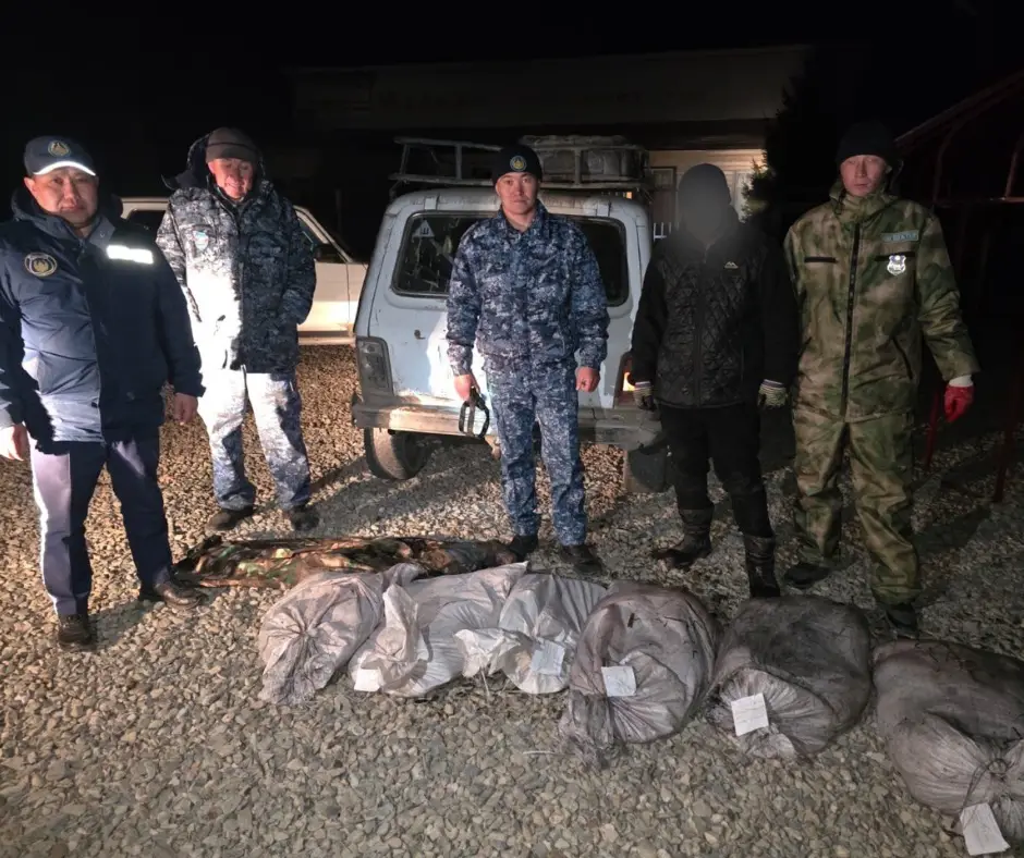 Рыбная ловля под запретом: задержание нарушителя в Курчумском районе Уральске