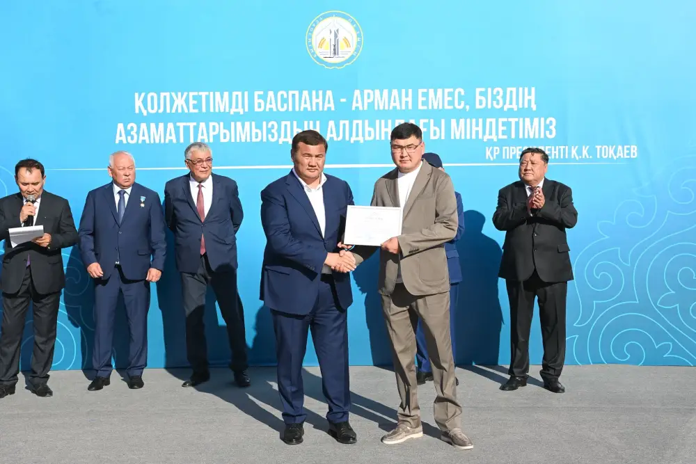 В Кызылорде сдан в эксплуатацию новый жилой комплекс (5)