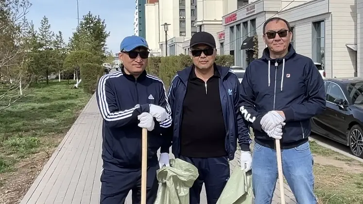 Поддержка акции Таза Казахстан Комитетом промышленной безопасности Уральске