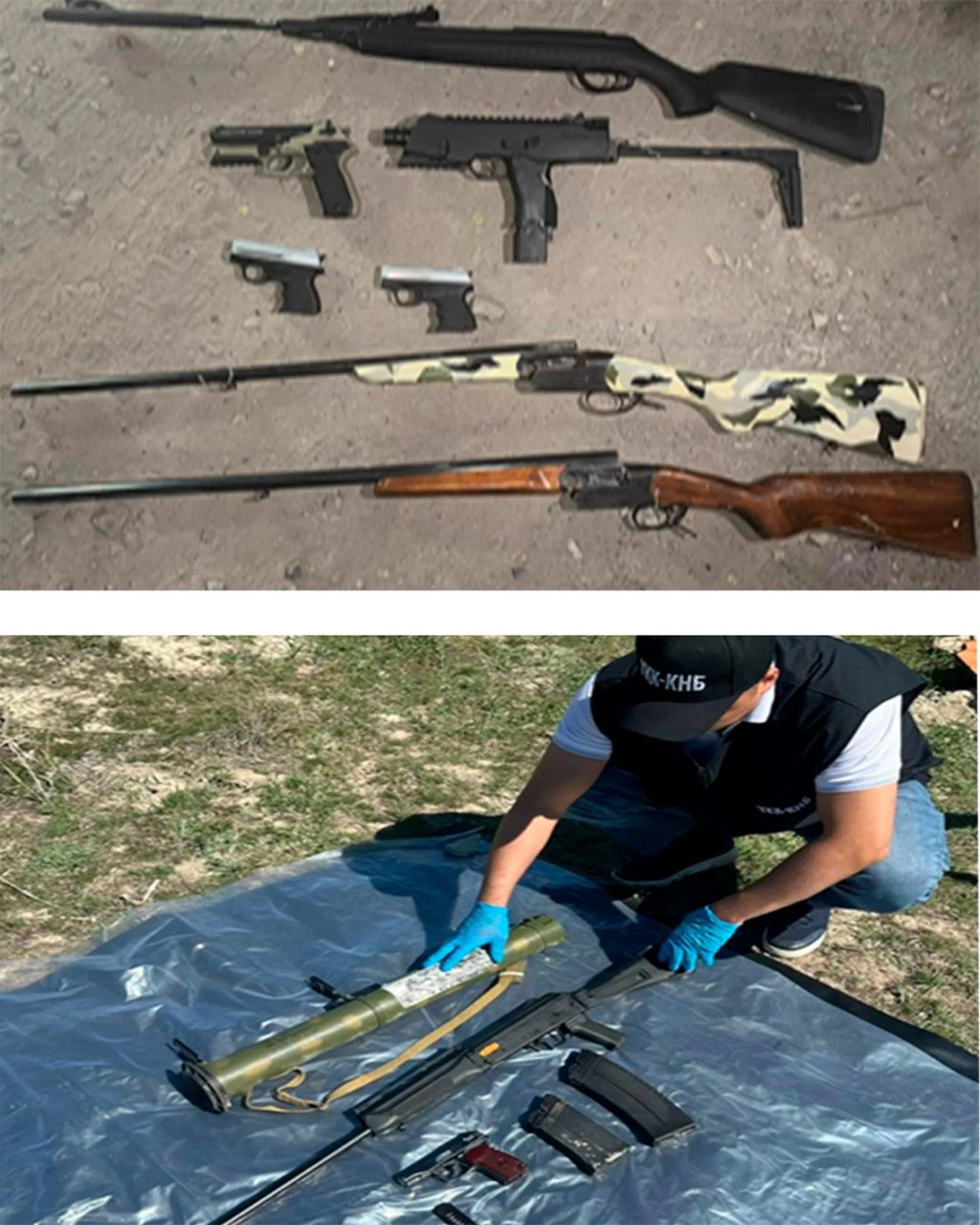 Изъятое оружие