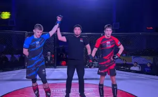 Спортсмен из Казахстана служит в морской пехоте