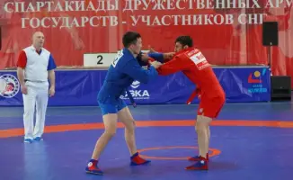 Золотые медали Казахстана на чемпионате СНГ по қазақ күресі и самбо для военнослужащих
