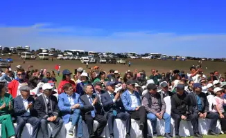 Тюльпановый океан: подарок Нидерландов Жамбылу!