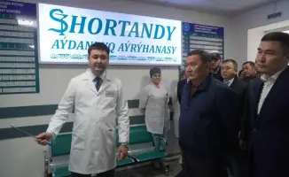 Марат Ахметжанов проверяет медицину в Шортанды