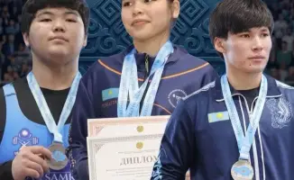 Тяжёлые атлеты Туркестана блестят в Усть-Каменогорске