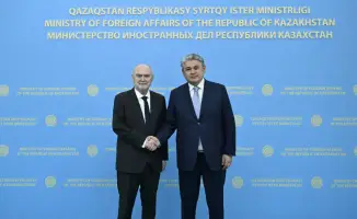 Встреча министра иностранных дел Казахстана с Генеральным секретарём ОБСЕ по вопросам экологии и безопасности