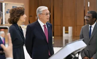 Токаев осмотрел выставку, подчеркивающую культурное наследие Золотой Орды и его значение для современного общества