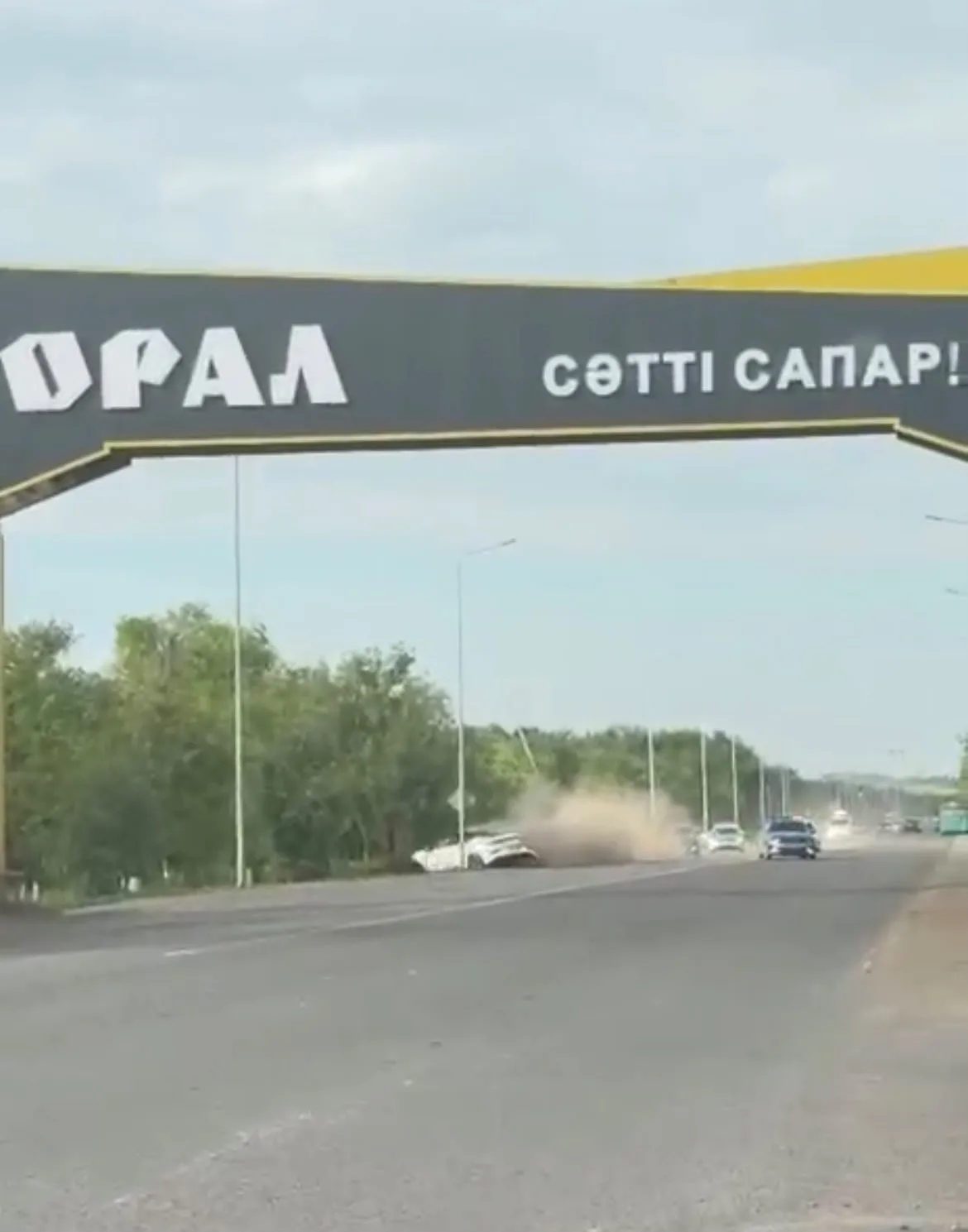 Teenager in Kazakhstan Takes Father's Car for Joyride Without Permission Уральске