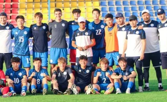 Казахстанская сборная U-16 устроила футбольный ураган, сметая кыргызских сверстников с поля: пять голов за тайм!