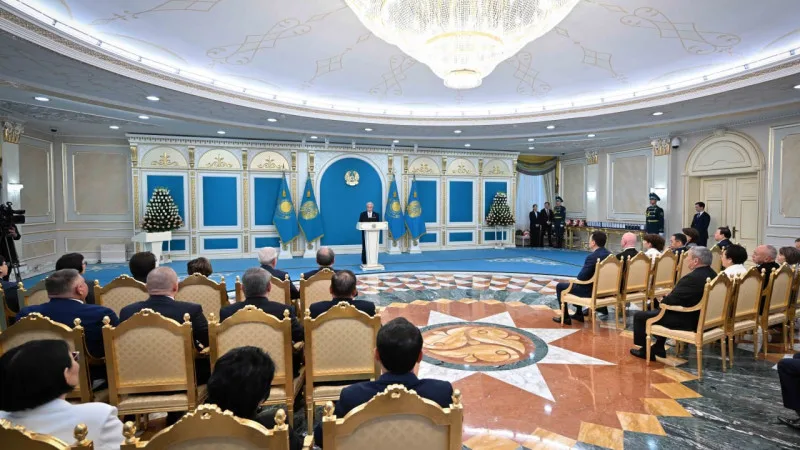 Токаев отмечает важность медицинских работников в развитии общества на торжественном мероприятии в честь Дня медицинского работника Уральске